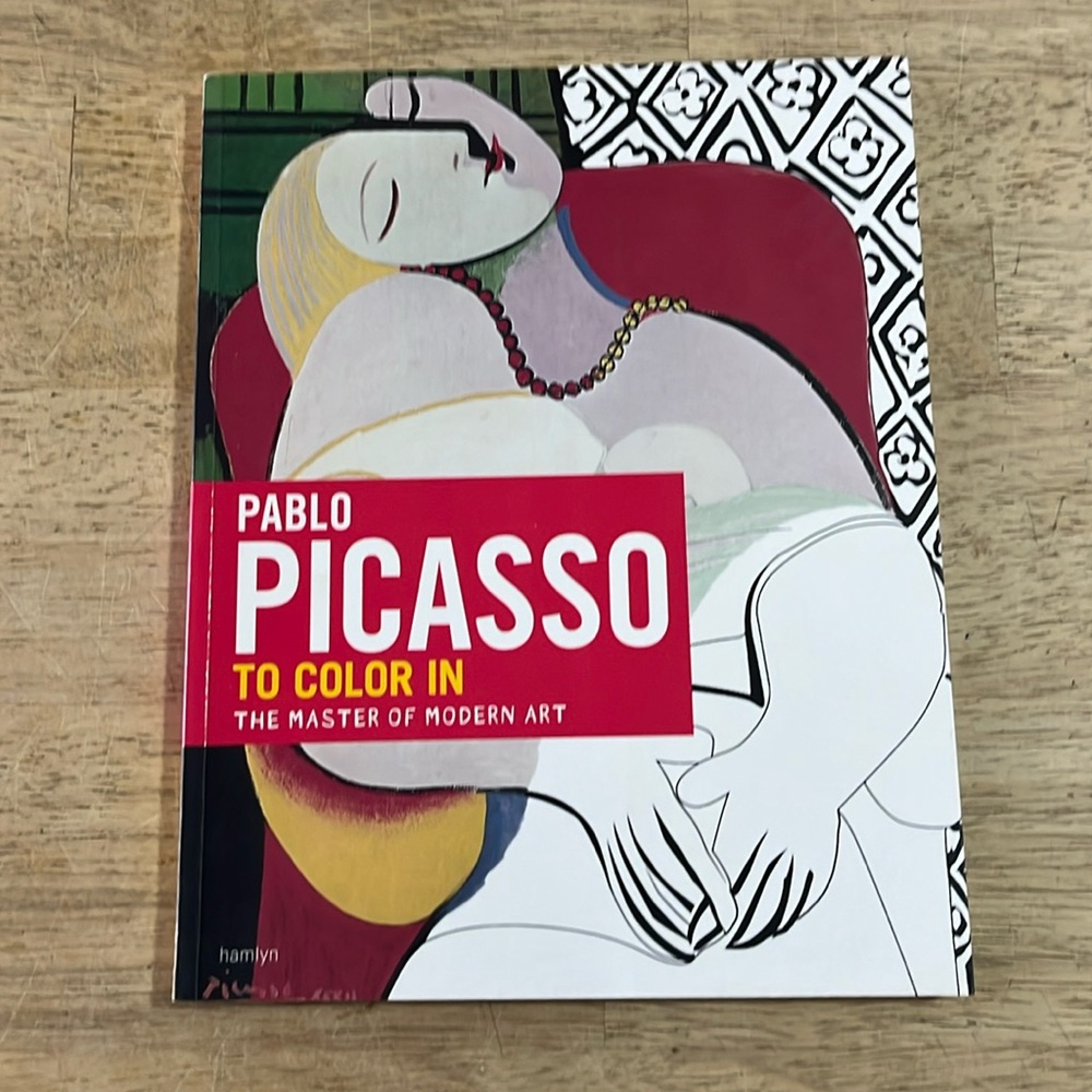 Adult Coloring Book Pablo Picasso to Color In